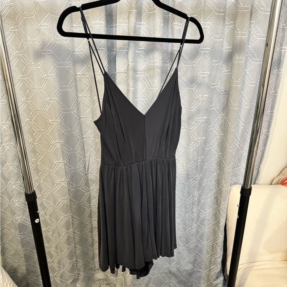 Dark Grey Romper Size L